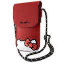 Hello Kitty Torebka czerwona Leather Hiding Kitty Cord