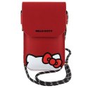 Hello Kitty Torebka czerwona Leather Hiding Kitty Cord