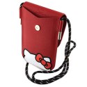Hello Kitty Torebka czerwona Leather Hiding Kitty Cord