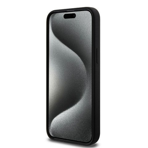 Karl Lagerfeld nakładka do iPhone 15 Pro Max 6,7" KLHMP15XSCHPPLK czarna HC Magsafe silicone sil Choupette head print Karl Lagerfeld nakładka do iPhone 15 Pro Max 6,7" KLHMP15XSCHPPLK czarna HC Magsafe silicone sil Choupette head print