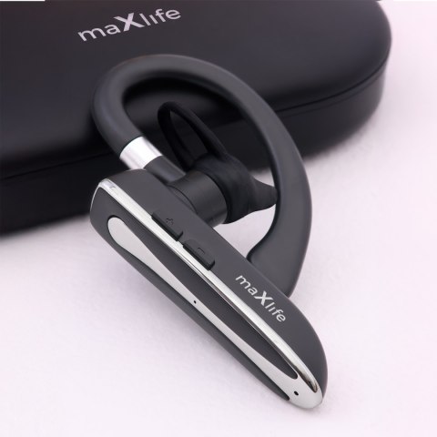 Maxlife zestaw słuchawkowy Bluetooth MXBH-01 z etui ładującym Maxlife zestaw słuchawkowy Bluetooth MXBH-01 z etui ładującym