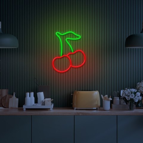 Neon LED CZEREŚNIA zielono czerwona NNE23 Neolia Neon LED CZEREŚNIA zielono czerwona NNE23 Neolia