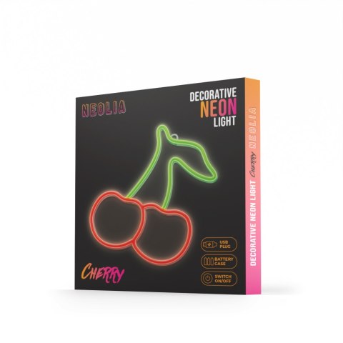 Neon LED CZEREŚNIA zielono czerwona NNE23 Neolia Neon LED CZEREŚNIA zielono czerwona NNE23 Neolia