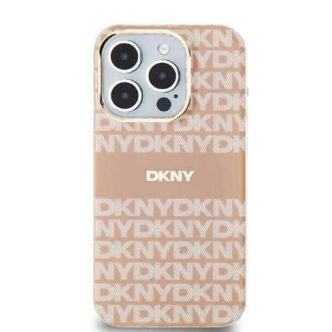 DKNY nakładka do iPhone 15 Plus 6,7" DKHMP15MHRHSEP różowa HC Magsafe pc tpu repeat texture pattern w stripe DKNY nakładka do iPhone 15 Plus 6,7" DKHMP15MHRHSEP różowa HC Magsafe pc tpu repeat texture pattern w stripe