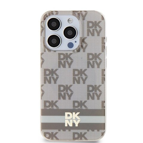 DKNY nakładka do iPhone 15 Pro Max 6,7" DKHMP15XHCPTSE różowa HC Magsafe pc tpu repeat texture pattern w stripe DKNY nakładka do iPhone 15 Pro Max 6,7" DKHMP15XHCPTSE różowa HC Magsafe pc tpu repeat texture pattern w stripe