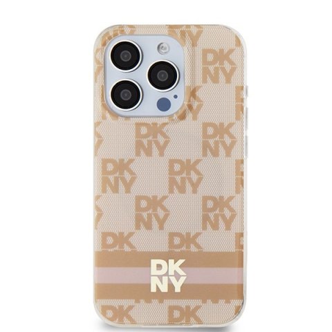 DKNY nakładka do iPhone 15 Pro Max 6,7" DKHMP15XHCPTSP czarna HC Magsafe pc tpu checkered pattern w printed stripes DKNY nakładka do iPhone 15 Pro Max 6,7" DKHMP15XHCPTSP czarna HC Magsafe pc tpu checkered pattern w printed stripes