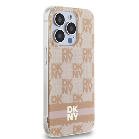 DKNY nakładka do iPhone 15 Pro Max 6,7" DKHMP15XHCPTSP czarna HC Magsafe pc tpu checkered pattern w printed stripes DKNY nakładka do iPhone 15 Pro Max 6,7" DKHMP15XHCPTSP czarna HC Magsafe pc tpu checkered pattern w printed stripes