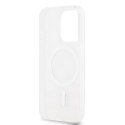 DKNY nakładka do iPhone 15 Pro Max 6,7" DKHMP15XHCPTSP czarna HC Magsafe pc tpu checkered pattern w printed stripes