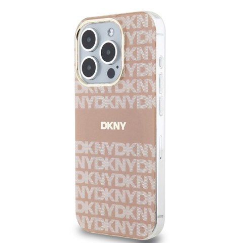 DKNY nakładka do iPhone 15 Pro Max 6,7" DKHMP15XHRHSEP niebieska HC Magsafe pc tpu repeat texture pattern w stripe DKNY nakładka do iPhone 15 Pro Max 6,7" DKHMP15XHRHSEP niebieska HC Magsafe pc tpu repeat texture pattern w stripe