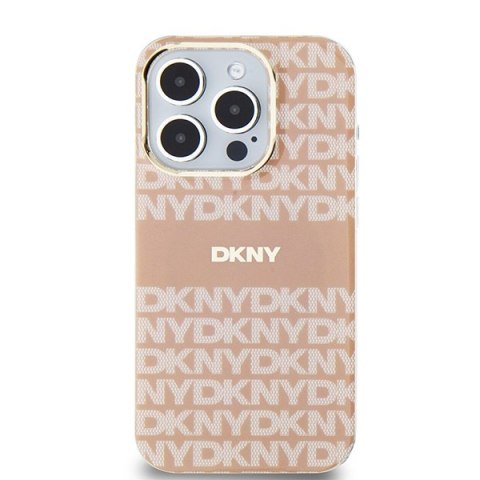 DKNY nakładka do iPhone 15 Pro Max 6,7" DKHMP15XHRHSEP niebieska HC Magsafe pc tpu repeat texture pattern w stripe DKNY nakładka do iPhone 15 Pro Max 6,7" DKHMP15XHRHSEP niebieska HC Magsafe pc tpu repeat texture pattern w stripe