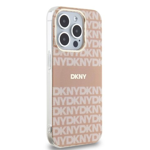 DKNY nakładka do iPhone 15 Pro Max 6,7" DKHMP15XHRHSEP niebieska HC Magsafe pc tpu repeat texture pattern w stripe DKNY nakładka do iPhone 15 Pro Max 6,7" DKHMP15XHRHSEP niebieska HC Magsafe pc tpu repeat texture pattern w stripe