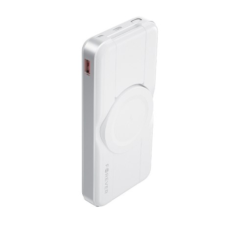 Forever power bank bezprzewodowy MATB-300 10000 mAh 3w1 biały Forever power bank bezprzewodowy MATB-300 10000 mAh 3w1 biały