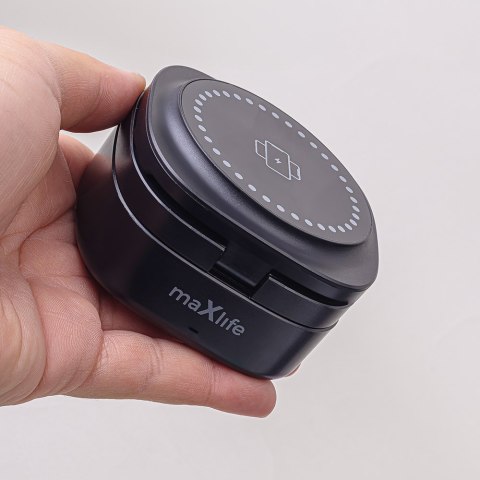 Maxlife ładowarka bezprzewodowa magnetyczna MXWC-06 15W czarna 3w1 Maxlife ładowarka bezprzewodowa magnetyczna MXWC-06 15W czarna 3w1