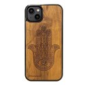 Bewood nakładka do iPhone 15 Plus 6,7" Hamsa Imbuia