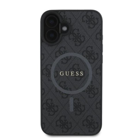 Guess nakładka do iPhone 16 6,1" GUHMP16SG4GFRK czarna hardcase 4G Ring Classic Logo MagSafe Guess nakładka do iPhone 16 6,1" GUHMP16SG4GFRK czarna hardcase 4G Ring Classic Logo MagSafe