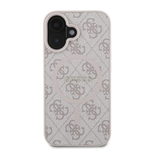 Guess nakładka do iPhone 16 6,1" GUHMP16SG4GFRP różowa hardcase 4G Ring Classic Logo MagSafe Guess nakładka do iPhone 16 6,1" GUHMP16SG4GFRP różowa hardcase 4G Ring Classic Logo MagSafe