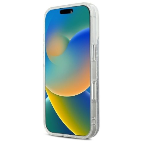 Karl Lagerfeld nakładka do iPhone 16 Pro 6,3" KLHMP16LLGKCSGH przezroczysta Hardcase Liquid Glitter Karl&Choupette Head MagSafe Karl Lagerfeld nakładka do iPhone 16 Pro 6,3" KLHMP16LLGKCSGH przezroczysta Hardcase Liquid Glitter Karl&Choupette Head MagSafe