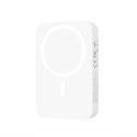BWOO Power bank 20W z MagSafe, 10000 mAh, biały