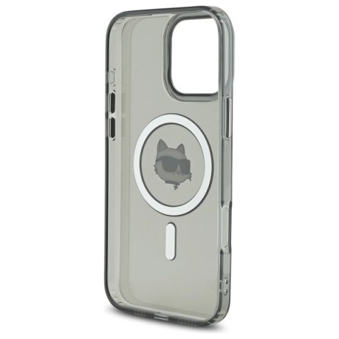 Karl Lagerfeld nakładka do iPhone 16 Pro Max 6,9" KLHMP16XHLSCHK czarna Hardcase IML Metal Choupette Head MagSafe Karl Lagerfeld nakładka do iPhone 16 Pro Max 6,9" KLHMP16XHLSCHK czarna Hardcase IML Metal Choupette Head MagSafe
