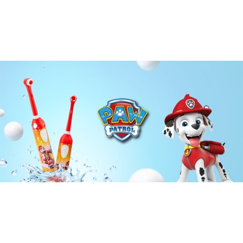Psi Patrol Szczoteczka oscylacyjna dla dzieci MOTO czerwona Psi Patrol Szczoteczka oscylacyjna dla dzieci MOTO czerwona