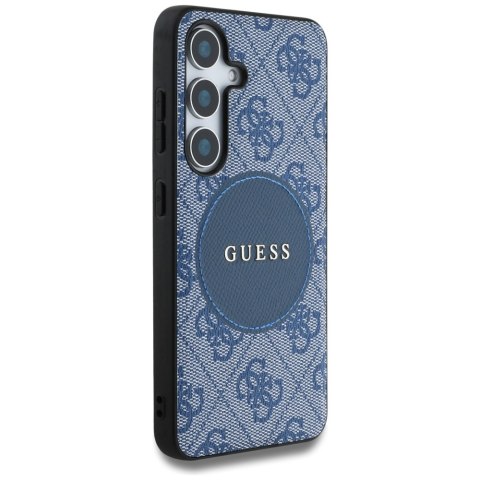 Guess nakładka HC MagSafe PU 4G Circle Classic Logo do Samsung Galaxy S25 Plus niebieska Guess nakładka HC MagSafe PU 4G Circle Classic Logo do Samsung Galaxy S25 Plus niebieska