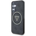 Guess nakładka HC Magnetic IML Metal Glitter 4G Circle Triangle do Samsung Galaxy S25 Plus czarna