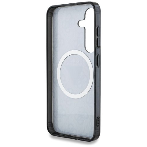 Guess nakładka HC Magnetic IML Metal Glitter 4G Circle Triangle do Samsung Galaxy S25 Plus czarna Guess nakładka HC Magnetic IML Metal Glitter 4G Circle Triangle do Samsung Galaxy S25 Plus czarna