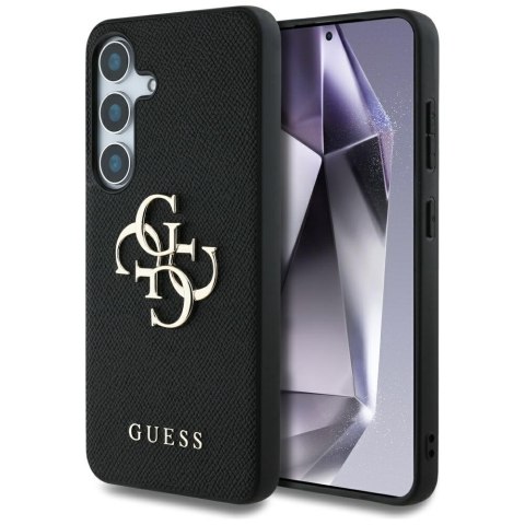 Guess nakładka HC PU Grained Big 4G and Classic Logo do Samsung Galaxy S25 Plus czarna Guess nakładka HC PU Grained Big 4G and Classic Logo do Samsung Galaxy S25 Plus czarna