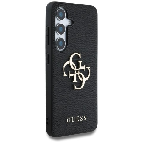 Guess nakładka HC PU Grained Big 4G and Classic Logo do Samsung Galaxy S25 Plus czarna Guess nakładka HC PU Grained Big 4G and Classic Logo do Samsung Galaxy S25 Plus czarna