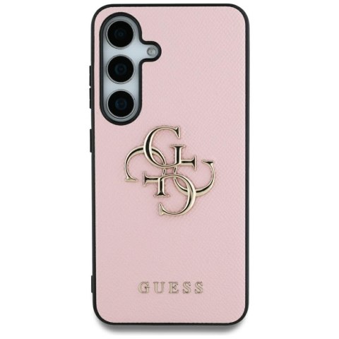 Guess nakładka HC PU Grained Big 4G and Classic Logo do Samsung Galaxy S25 Ultra różowa Guess nakładka HC PU Grained Big 4G and Classic Logo do Samsung Galaxy S25 Ultra różowa