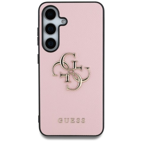 Guess nakładka HC PU Grained Big 4G and Classic Logo do Samsung Galaxy S25 różowa Guess nakładka HC PU Grained Big 4G and Classic Logo do Samsung Galaxy S25 różowa