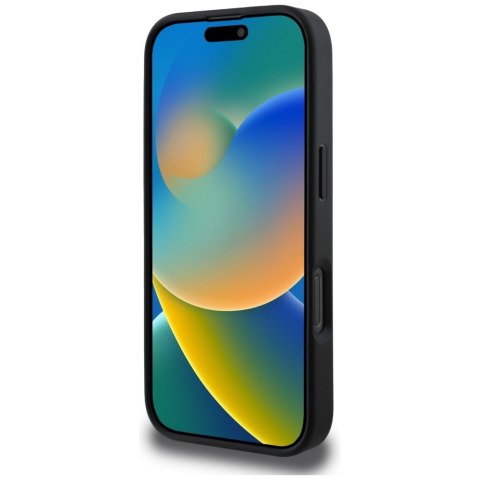 Guess nakładka Hardcase PU Grained Big 4G and Classic Logo do iPhone 16 Pro 6,3" Czarna Guess nakładka Hardcase PU Grained Big 4G and Classic Logo do iPhone 16 Pro 6,3" Czarna