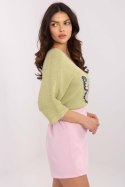 Sweter Damski Model MI-SW-7002.17 Pistacja - Italy Moda