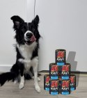 Karma Mokra Dla Psów RAFI z Jagnięciną, Borówką i Żurawiną 400g - 6 szt. RAFI