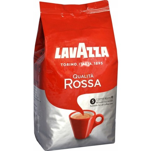 Kawa LAVAZZA QUALITA ROSSA ziarno 1kg LAVAZZA Kawa LAVAZZA QUALITA ROSSA ziarno 1kg LAVAZZA