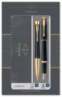 Komplet URBAN DUO długopis+pióro wieczne czarny mat GT PARKER 2093381 PARKER