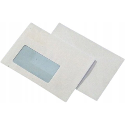 Koperta C6 SK biała 75g.okno lewe 45x90mm 1000szt.NC samoklejąca 11021300 NC KOPERTY Koperta C6 SK biała 75g.okno lewe 45x90mm 1000szt.NC samoklejąca 11021300 NC KOPERTY