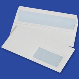 Koperty DL SK białe 75g okno prawe 45x90mm (1000szt.) NC samoklejące 112212007/11221200 NC KOPERTY