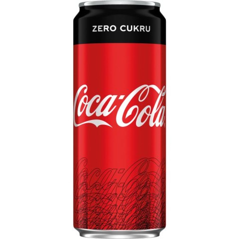 Napój COCA-COLA ZERO 0,33L (24 sztuki) puszka COCA-COLA Napój COCA-COLA ZERO 0,33L (24 sztuki) puszka COCA-COLA