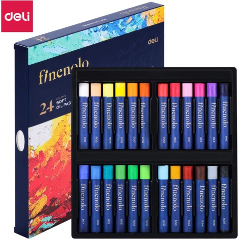 Pastele olejne FINENOLO 24 kolory C212-24 DELI DELI Pastele olejne FINENOLO 24 kolory C212-24 DELI DELI
