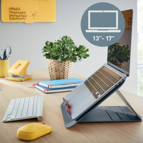 Podstawka pod laptopa Ergo Cosy szara 64260089 LEITZ LEITZ Podstawka pod laptopa Ergo Cosy szara 64260089 LEITZ LEITZ