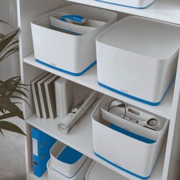Pojemnik MyBOX duży z pokrywką biało-niebieski LEITZ 52161036 LEITZ