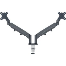 Ramię do monitora podwójne Ergo ciemnoszare 65370089 LEITZ LEITZ