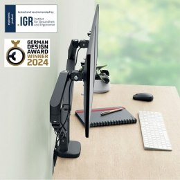 Ramię do monitora podwójne Ergo ciemnoszare 65370089 LEITZ LEITZ