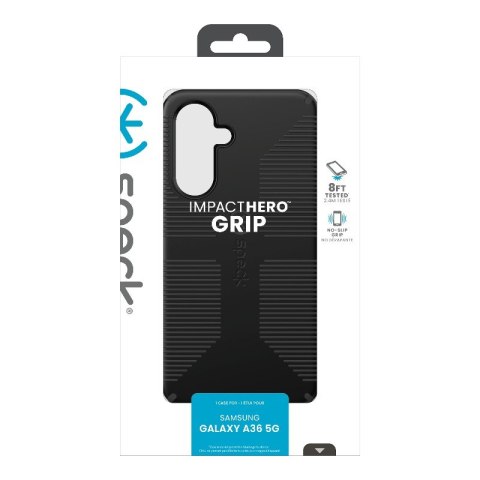 Speck Impacthero Grip - Etui Samsung Galaxy A36 5G / A56 5G (Czarny) Speck Speck Impacthero Grip - Etui Samsung Galaxy A36 5G / A56 5G (Czarny) Speck