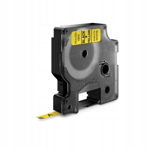 Taśma czarny nadruk na żółtym 6mm x 7m DYMO S0720790 DYMO Taśma czarny nadruk na żółtym 6mm x 7m DYMO S0720790 DYMO