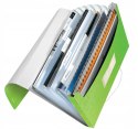 Teczka 6przegródek LEITZ WOW A4 250k zielona 45890064/45890054 LEITZ