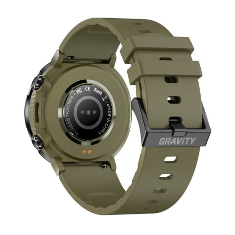 Gravity SMARTWATCH MĘSKI GRAVITY GT21-7 - BLUETOOTH CALL, DODATKOWY PASEK (sg025g) Gravity SMARTWATCH MĘSKI GRAVITY GT21-7 - BLUETOOTH CALL, DODATKOWY PASEK (sg025g)