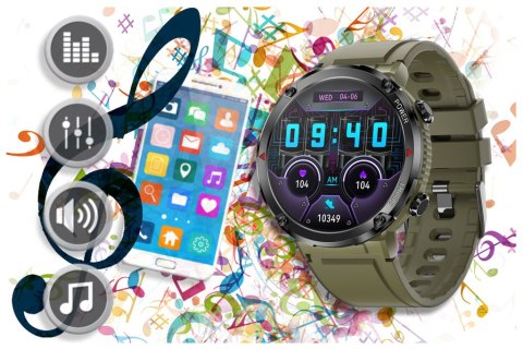 Gravity SMARTWATCH MĘSKI GRAVITY GT21-7 - BLUETOOTH CALL, DODATKOWY PASEK (sg025g) Gravity SMARTWATCH MĘSKI GRAVITY GT21-7 - BLUETOOTH CALL, DODATKOWY PASEK (sg025g)