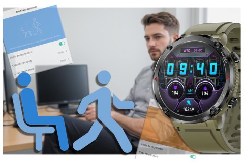 Gravity SMARTWATCH MĘSKI GRAVITY GT21-7 - BLUETOOTH CALL, DODATKOWY PASEK (sg025g) Gravity SMARTWATCH MĘSKI GRAVITY GT21-7 - BLUETOOTH CALL, DODATKOWY PASEK (sg025g)